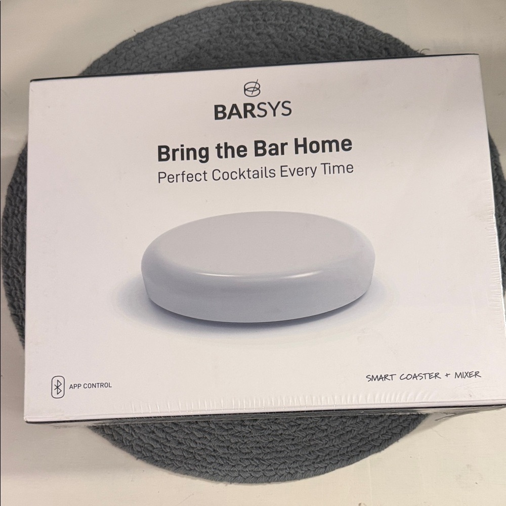 Smart Coaster + Mixer - White